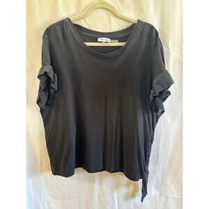 Calvin Klein Black Side-Tie Shirt - Size 1X
